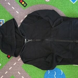 Cat & Jack Black Fleece-Lined Hoodie